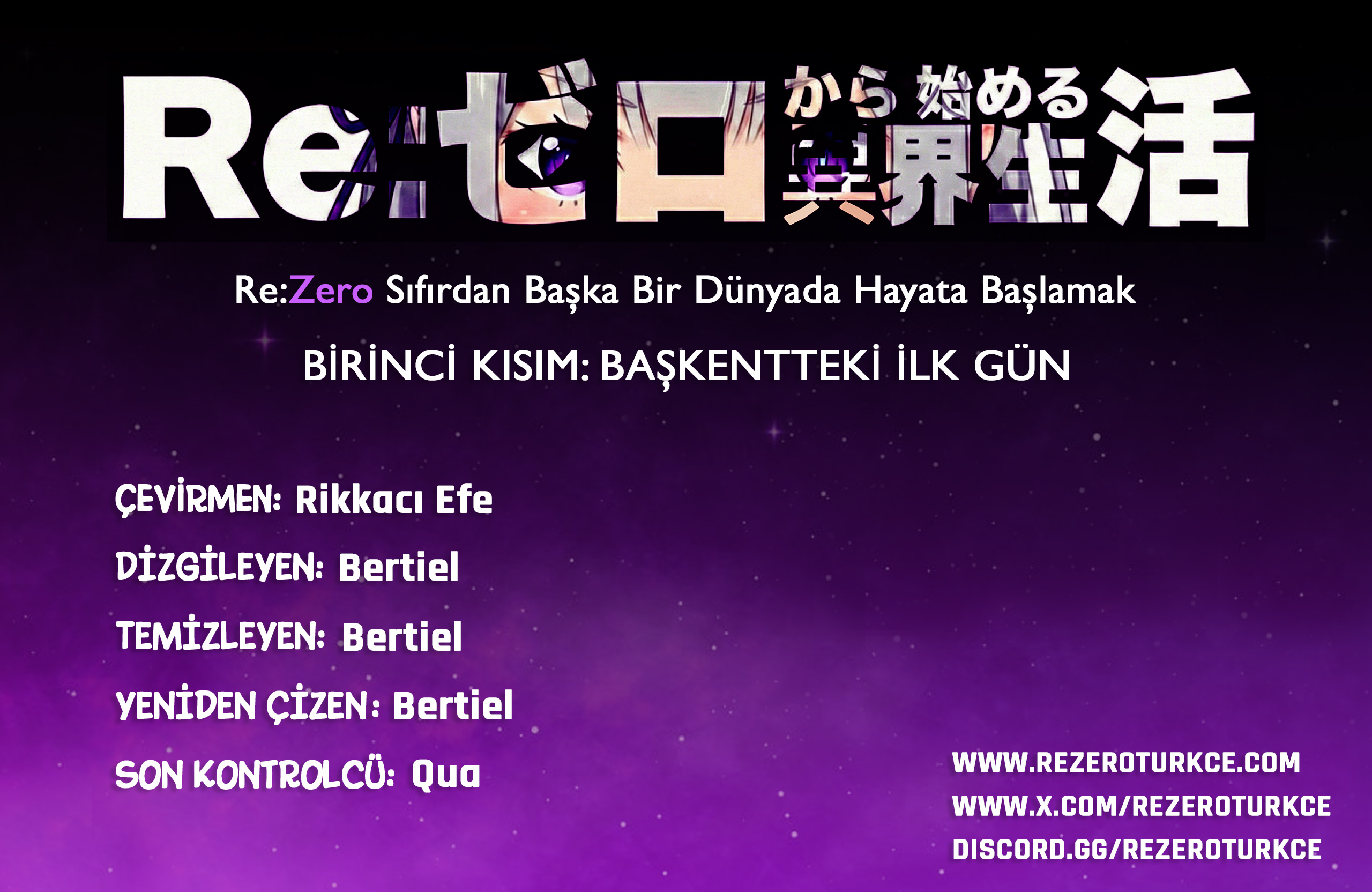 Kısım I: Bölüm 1 - Sayfa 1